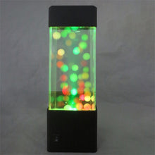 Load image into Gallery viewer, Led Night Light Jellyfish Tank Aquarium Style LED Lamp Sensory Autism Lava Lamp